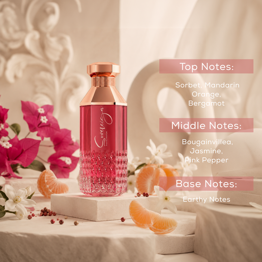 Sovereign by Vierro is a Luxury perfume for women featuring premium floral, fruity and musk fragrance notes with exceptional longevity.