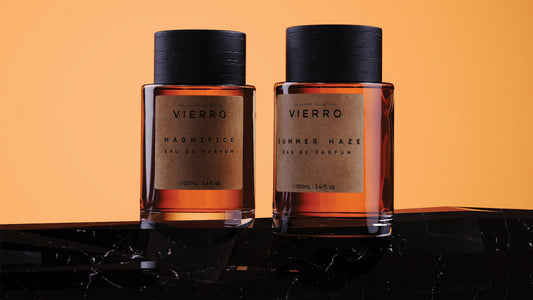 Buy Best unisex perfumes in Dubai. Summer Haze and Magnifice by Vierro.