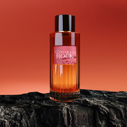 Vierro Echo de la Rock perfume bottle with sleek design, showcasing the elegant fragrance packaging.