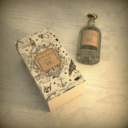 Vierro Havoc De Parfum bottle with sleek design, showcasing the elegant perfume packaging and branding.