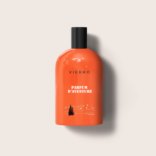 Shop Vierro Parfum d’Adventure, a premium men’s perfume blending citrus, spice and amber. 