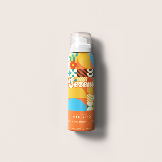 Buy premium foaming body lotion online by Vierro. 